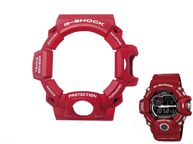 Oryginalny bezel Casio G-Shock Rangeman GW-9400RD-4 GW-9400RD GW-9400 czerwony
